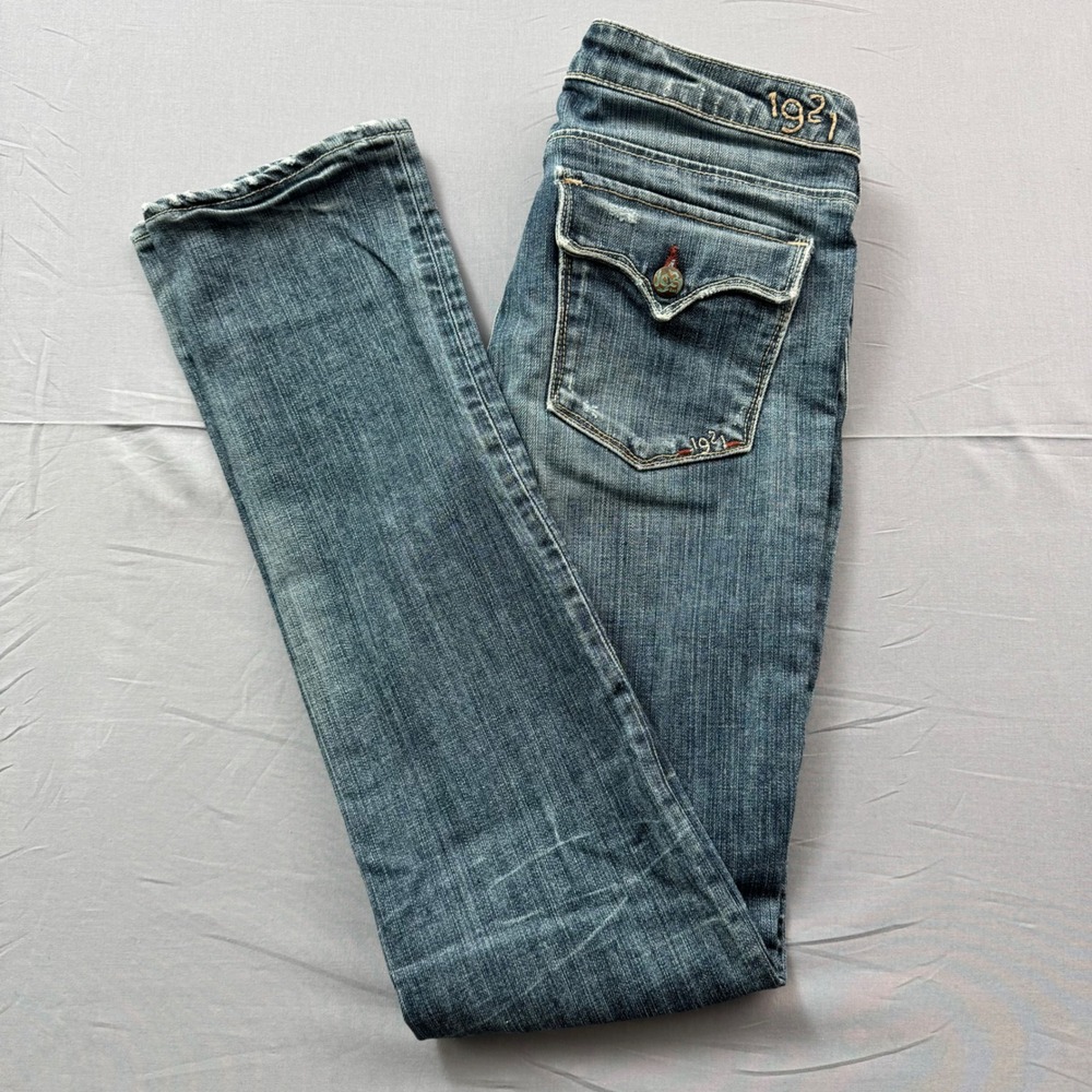 1921 Western Glove Works Japanese Ringspun Denim Slim Jeans Blue 26x32‎ Canada